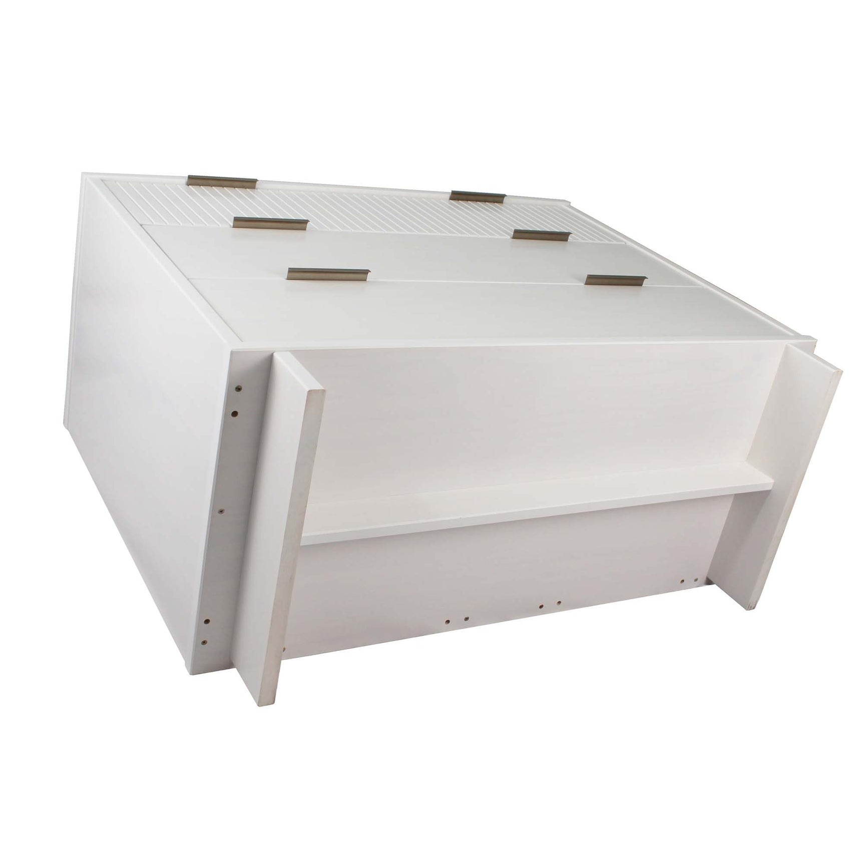 Granville 3-Piece Standard Dresser, Tall Narrow Chest and Nightstand Set in White - Ornate Home