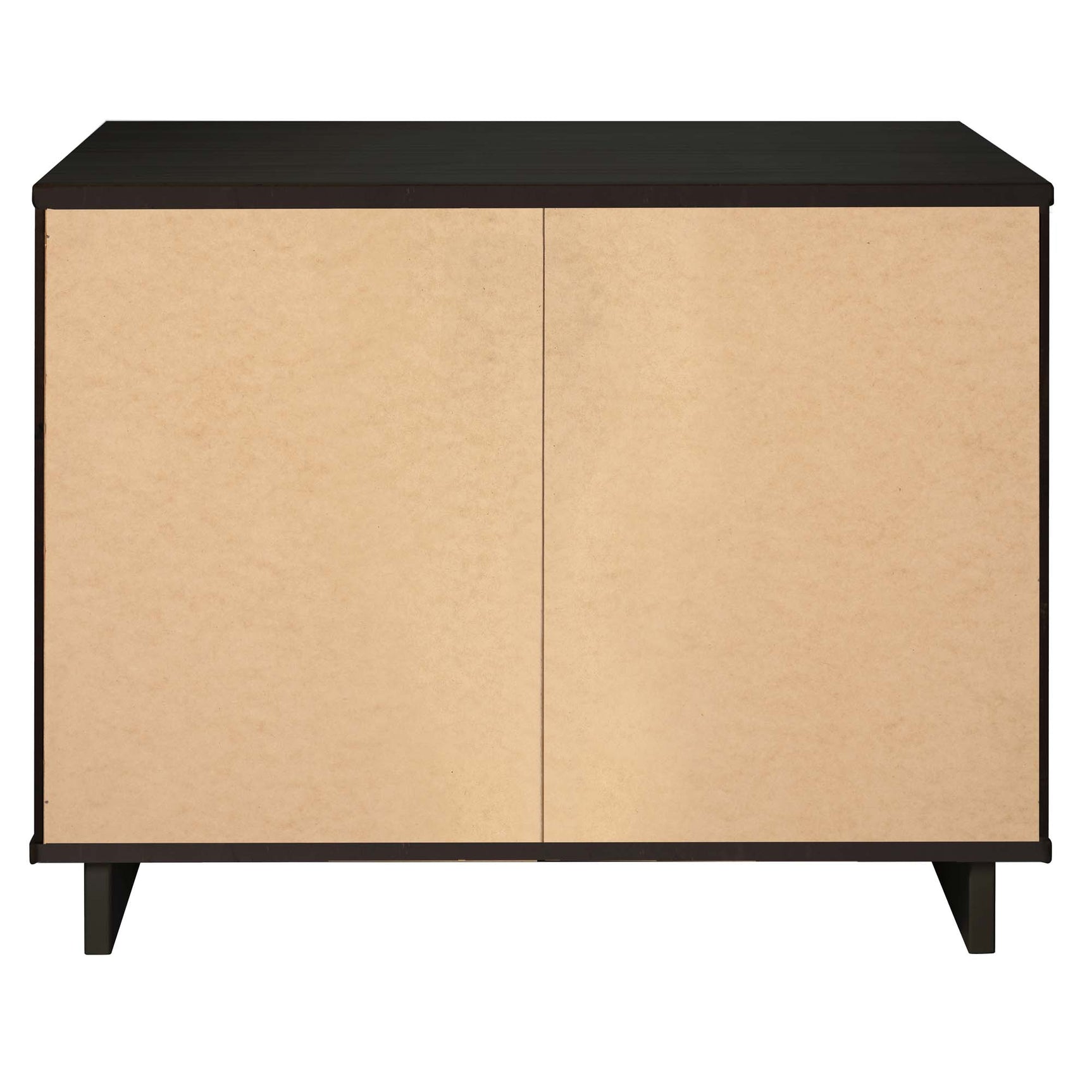 Granville 3-Piece Tall Narrow Chest, Double Dresser Set and Standard Dresser Set in Black - Ornate Home