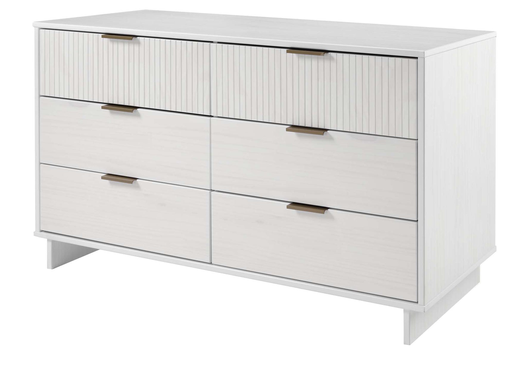 Granville 55.07 Double Wide Dresser in White - Ornate Home