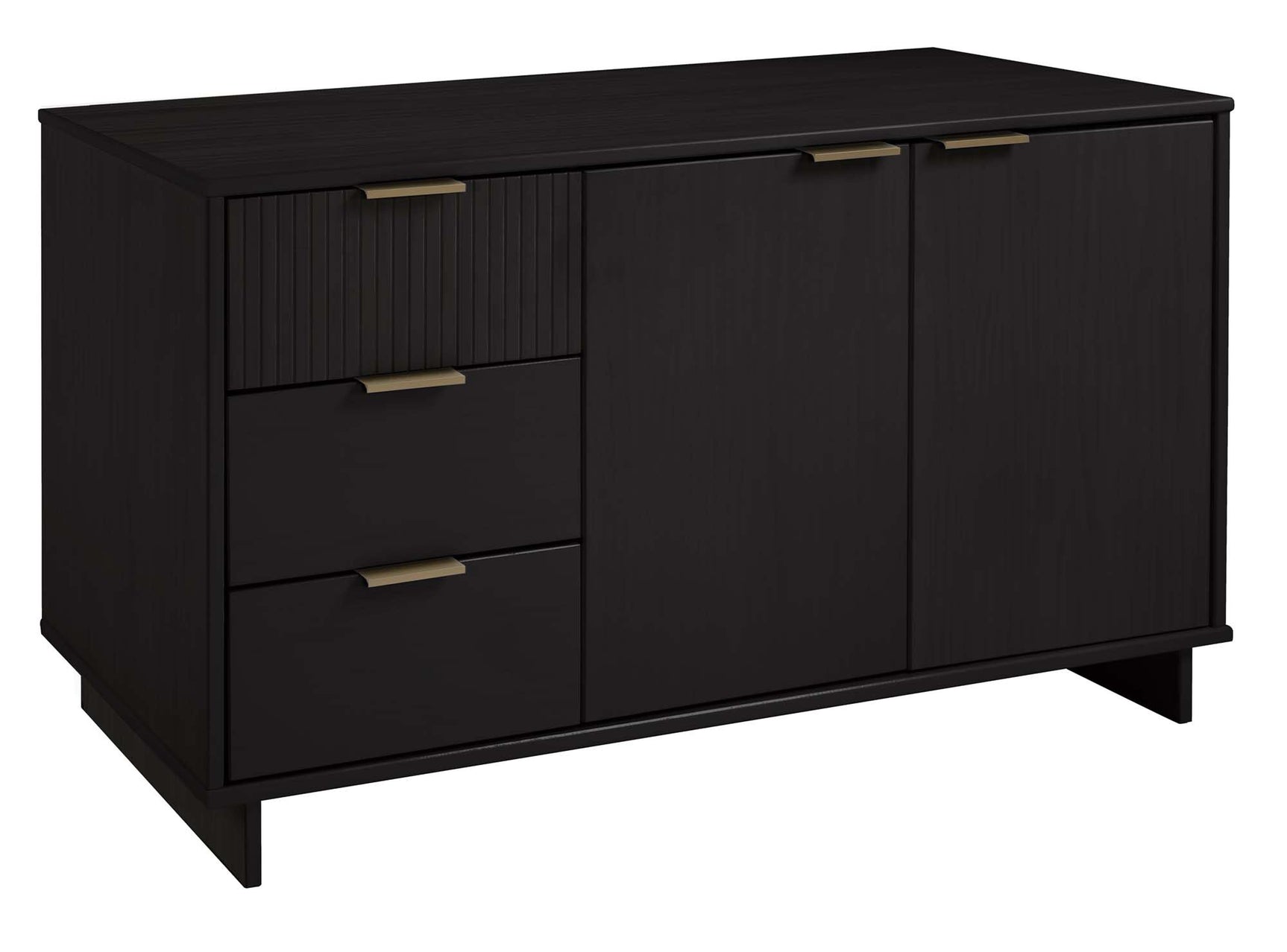Granville 55.07 Sideboard in Black - Ornate Home