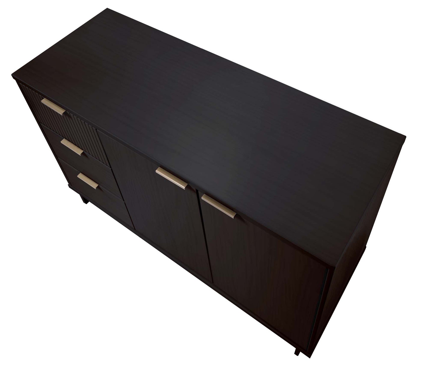 Granville 55.07 Sideboard in Black - Ornate Home