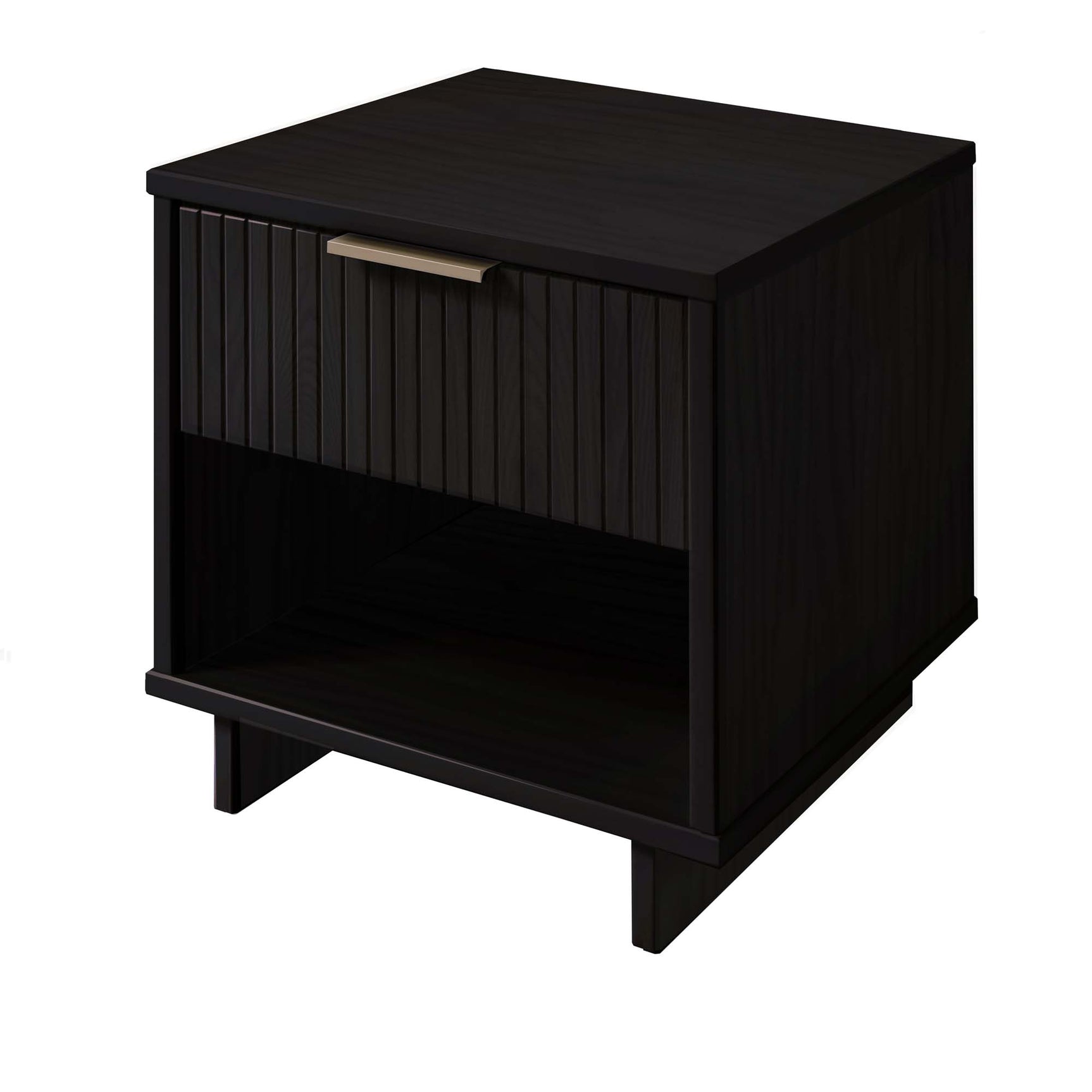 Granville Nightstand 1.0 in Black - Ornate Home