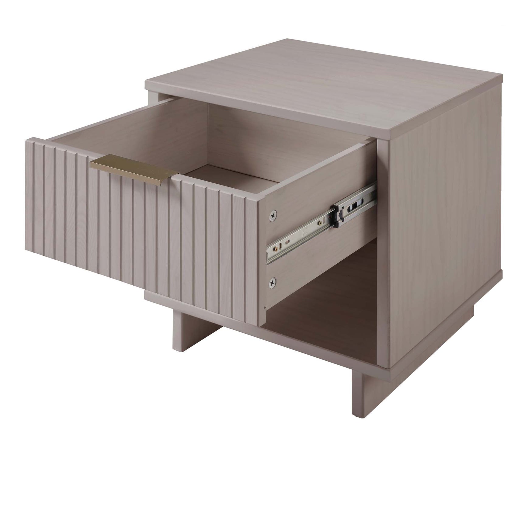 Granville Nightstand 1.0 in Light Grey (set of 2) - Ornate Home