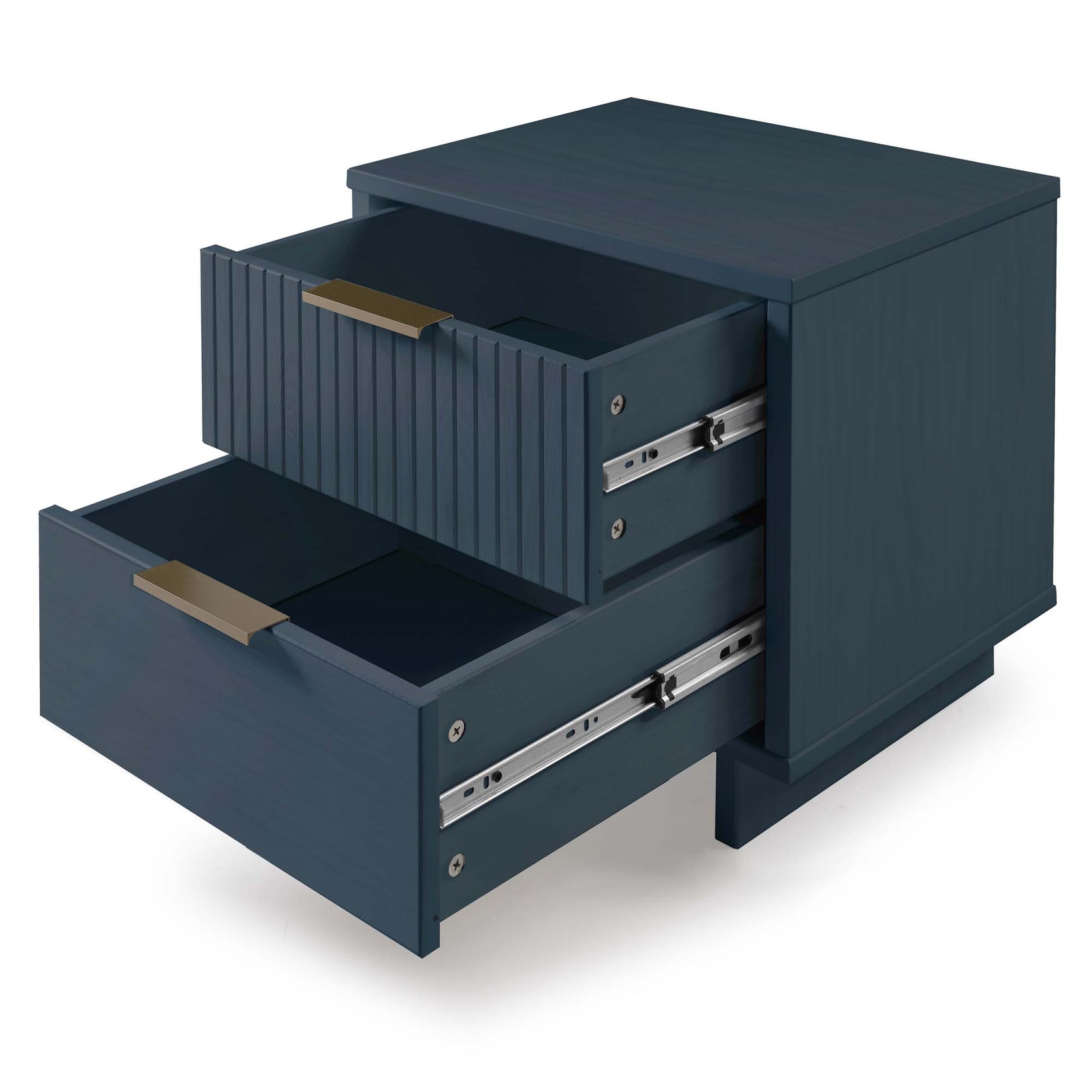 Granville Nightstand 2.0 in Midnight Blue (set of 2) - Ornate Home