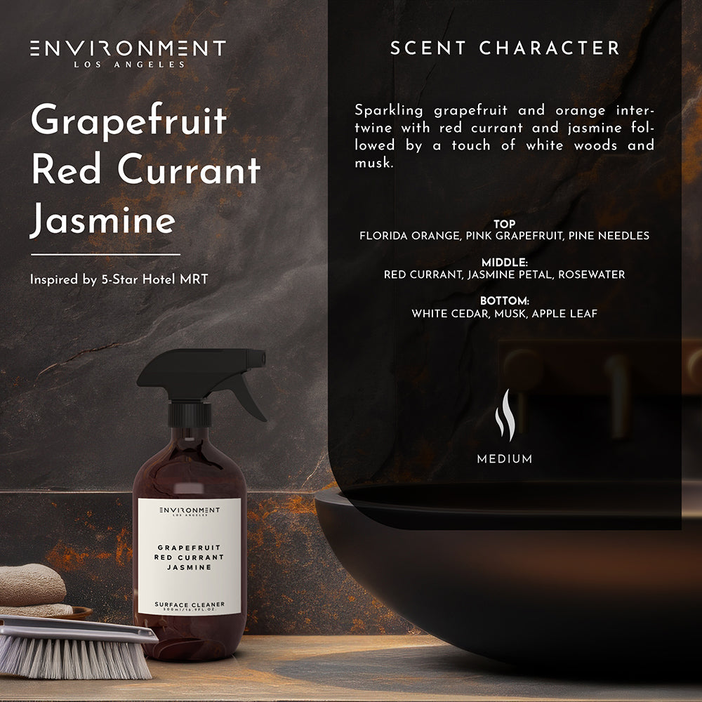 Grapefruit | Red Currant | Jasmine Surface Cleaner (Inspired by Marriott Hotel®) - Ornate Home