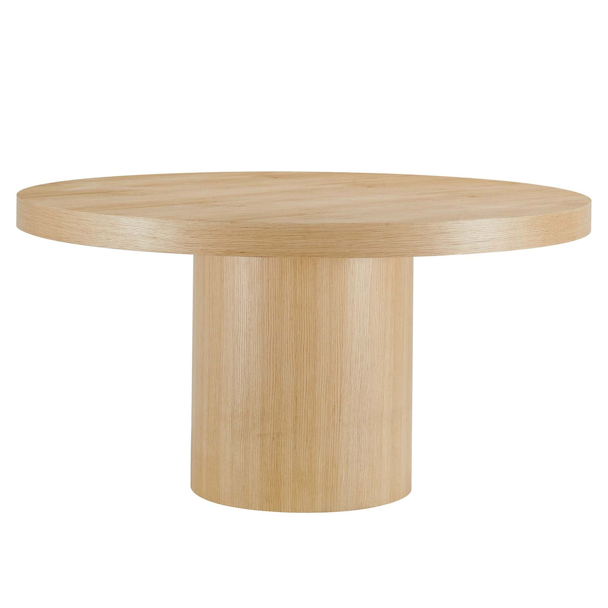 Gratify Oak 60" Round Dining Table - Ornate Home