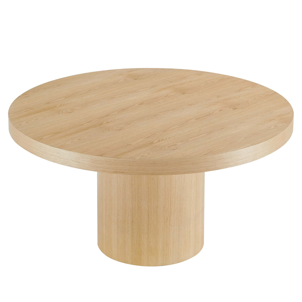 Gratify Oak 60" Round Dining Table - Ornate Home