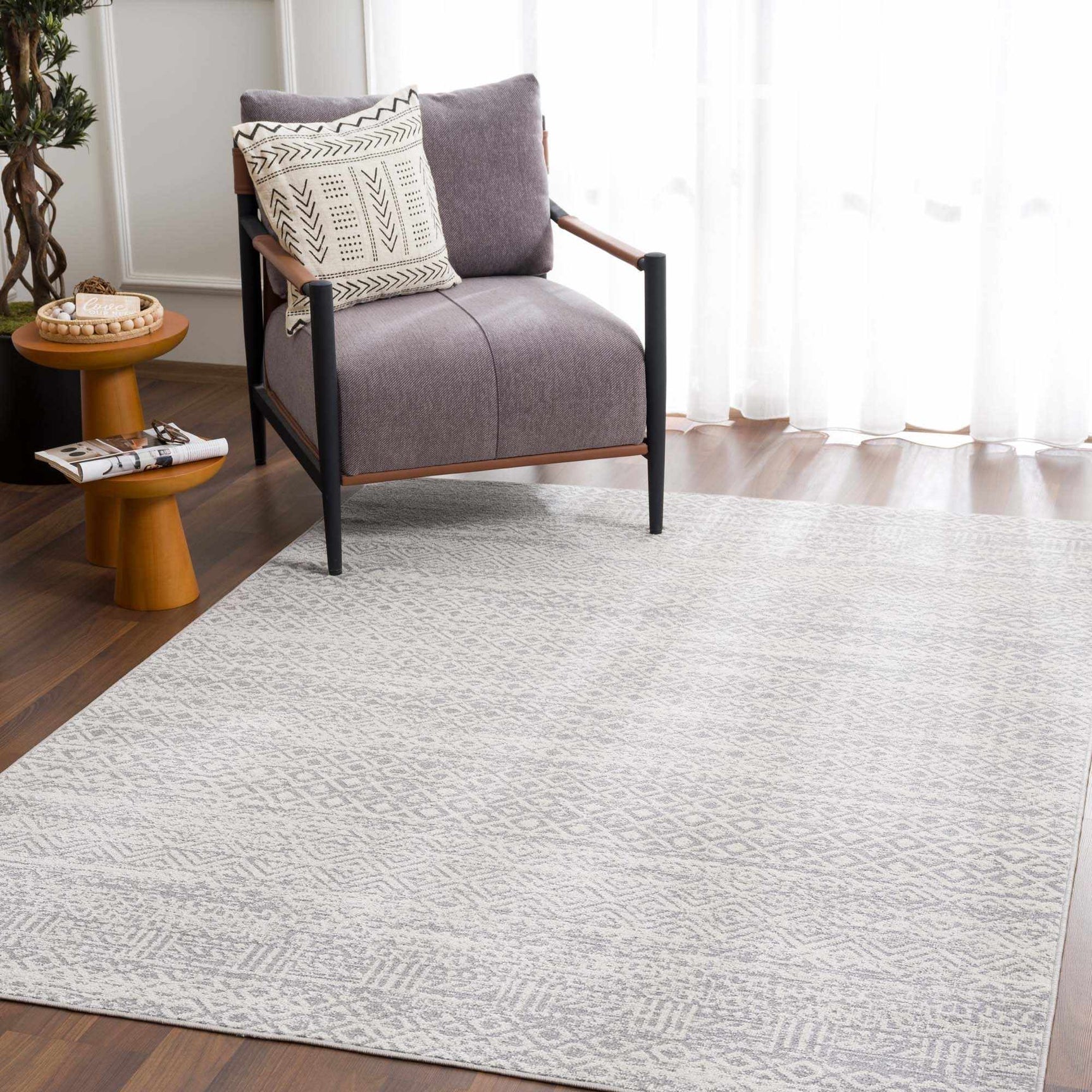 Gravelbourg Washable Area Rug - Ornate Home