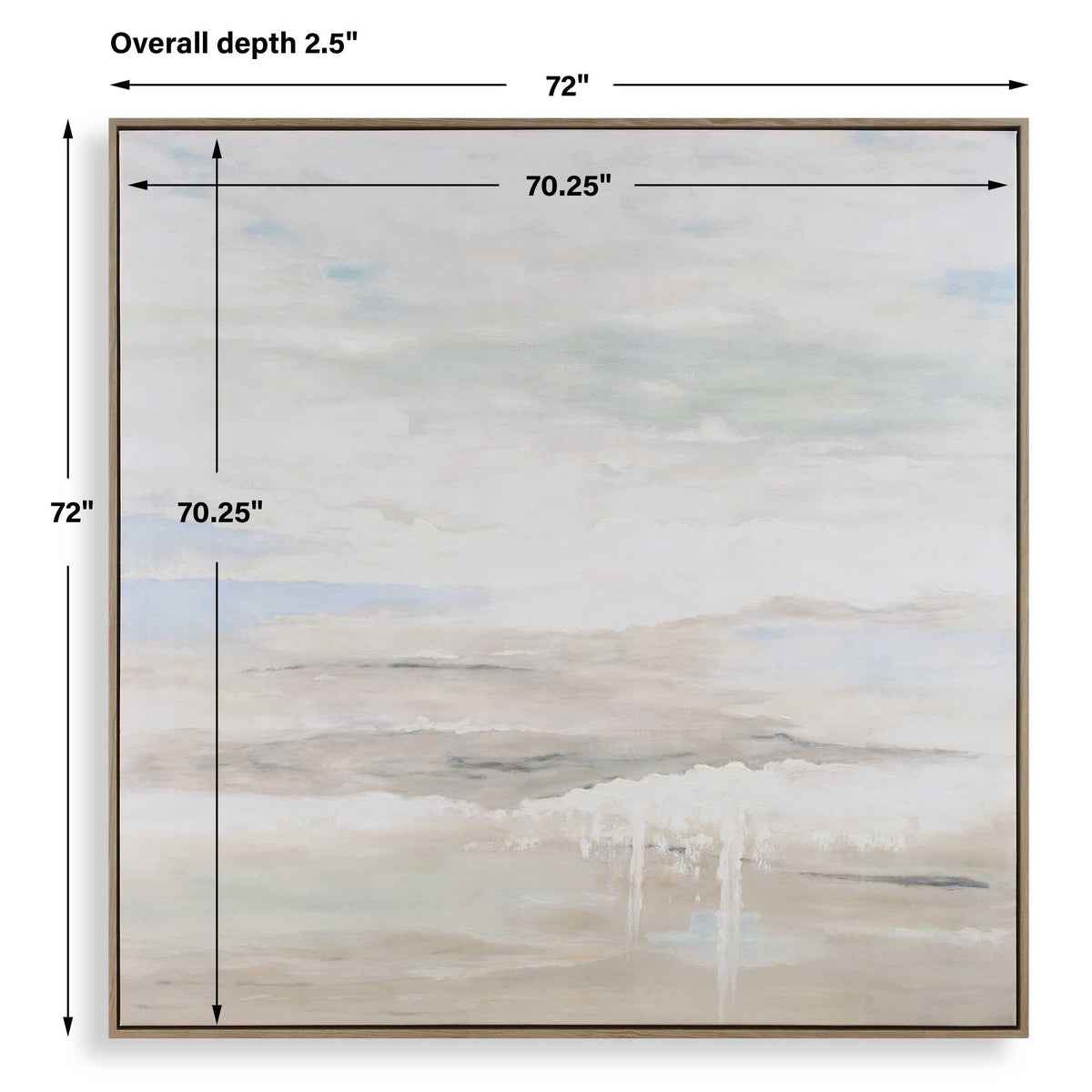 Gravity Multicolor Abstract Landscape Art - Ornate Home