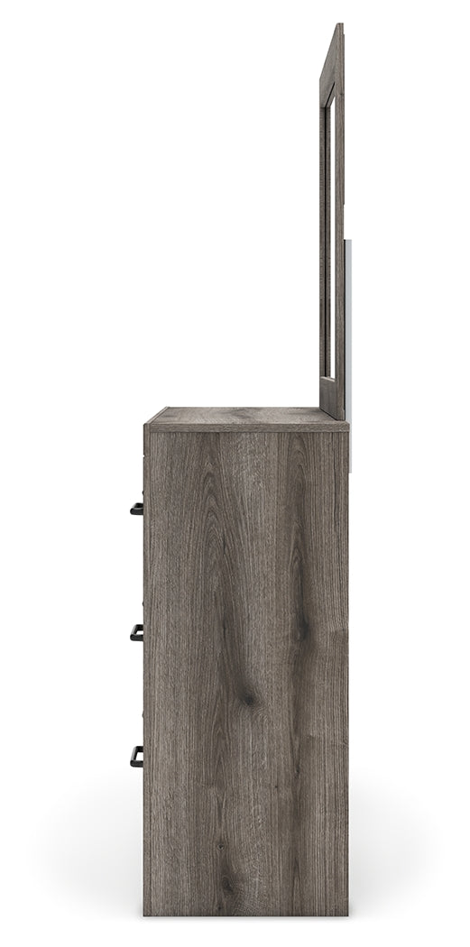 Graystorm Brown Gray Dresser & Mirror (Online Special Price) - Ornate Home