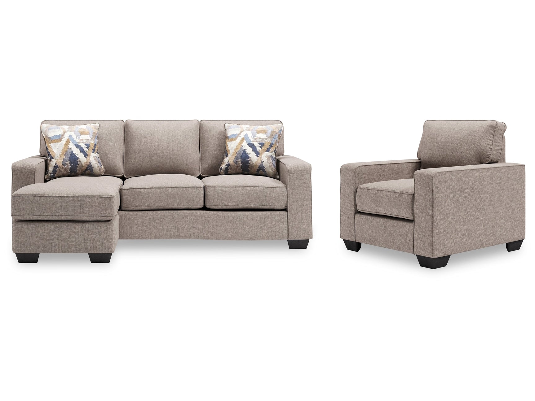 Greaves Stone Sofa Chaise and Chair - Ornate Home