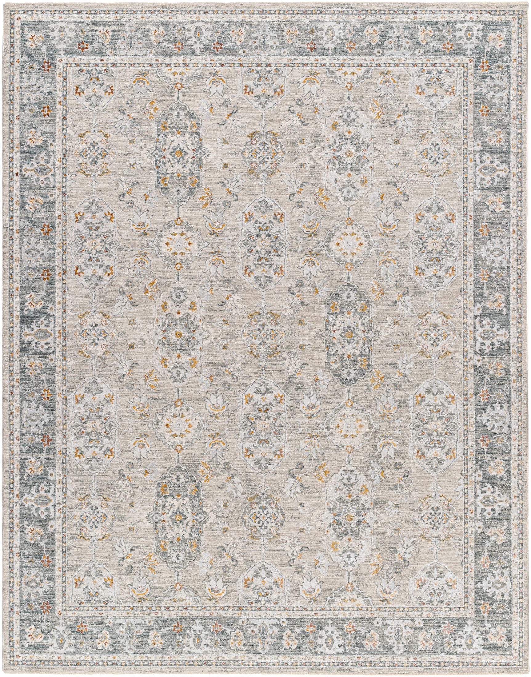 Greco Textured Rug with Fringes - Ornate Home