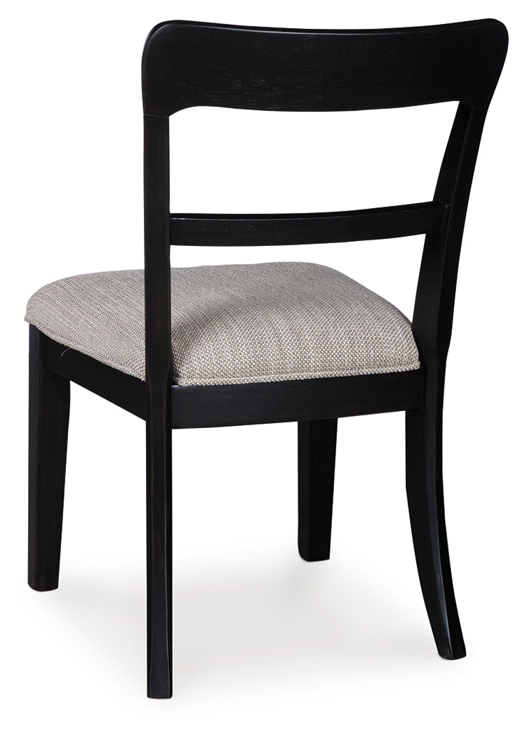 Greddinton Black/Brown Dining Table and 6 Chairs (Online Special Price) - Ornate Home