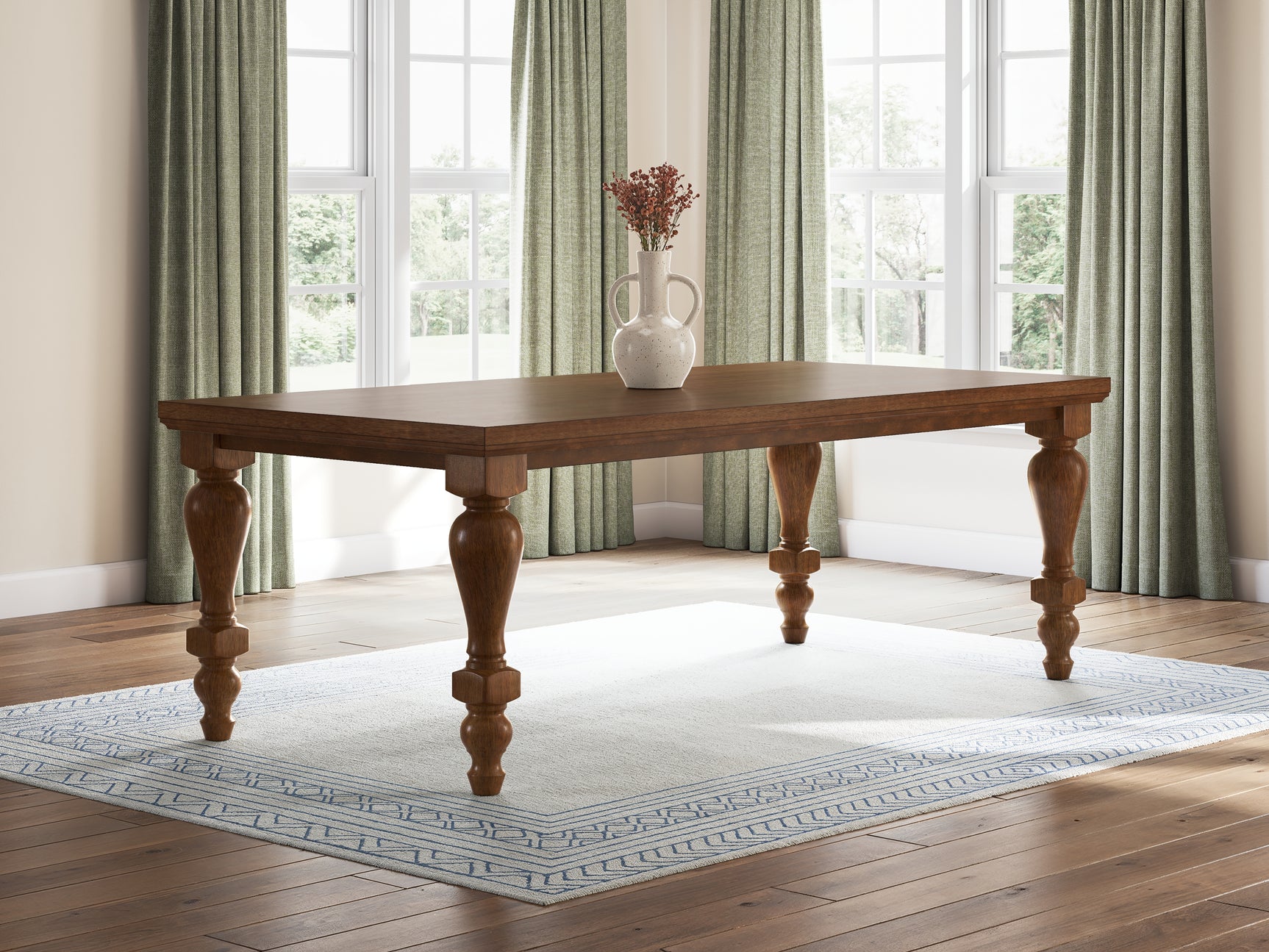Greddinton Black/Brown Dining Table and 6 Chairs (Online Special Price) - Ornate Home