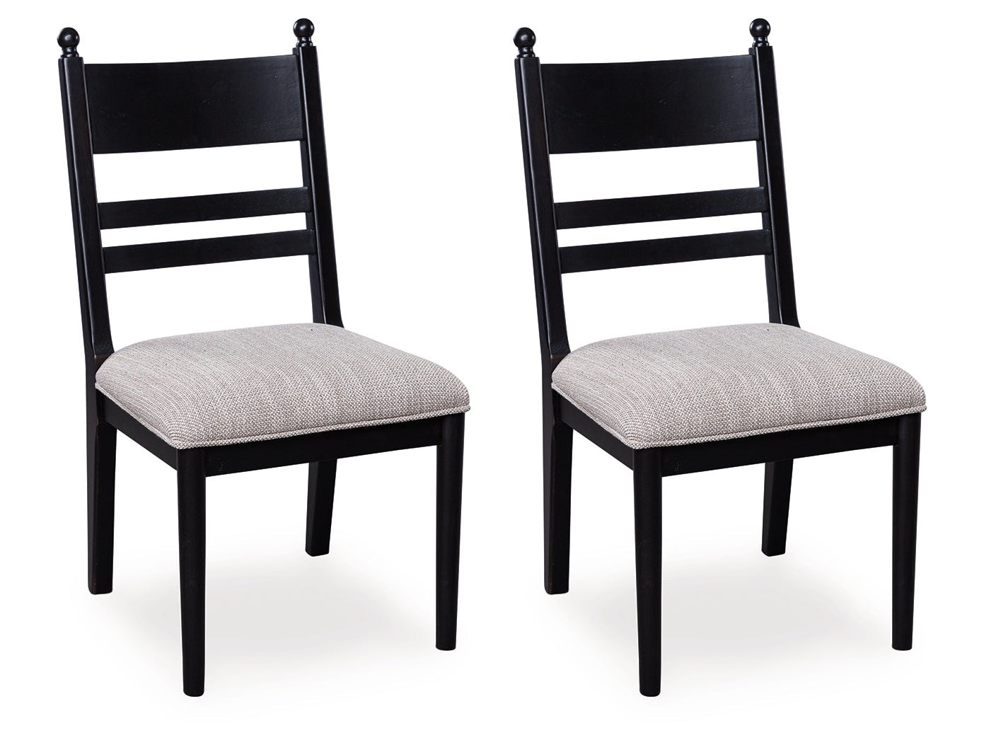 Greddinton Black Dining UPH Side Chair (Set of 2) - Ornate Home