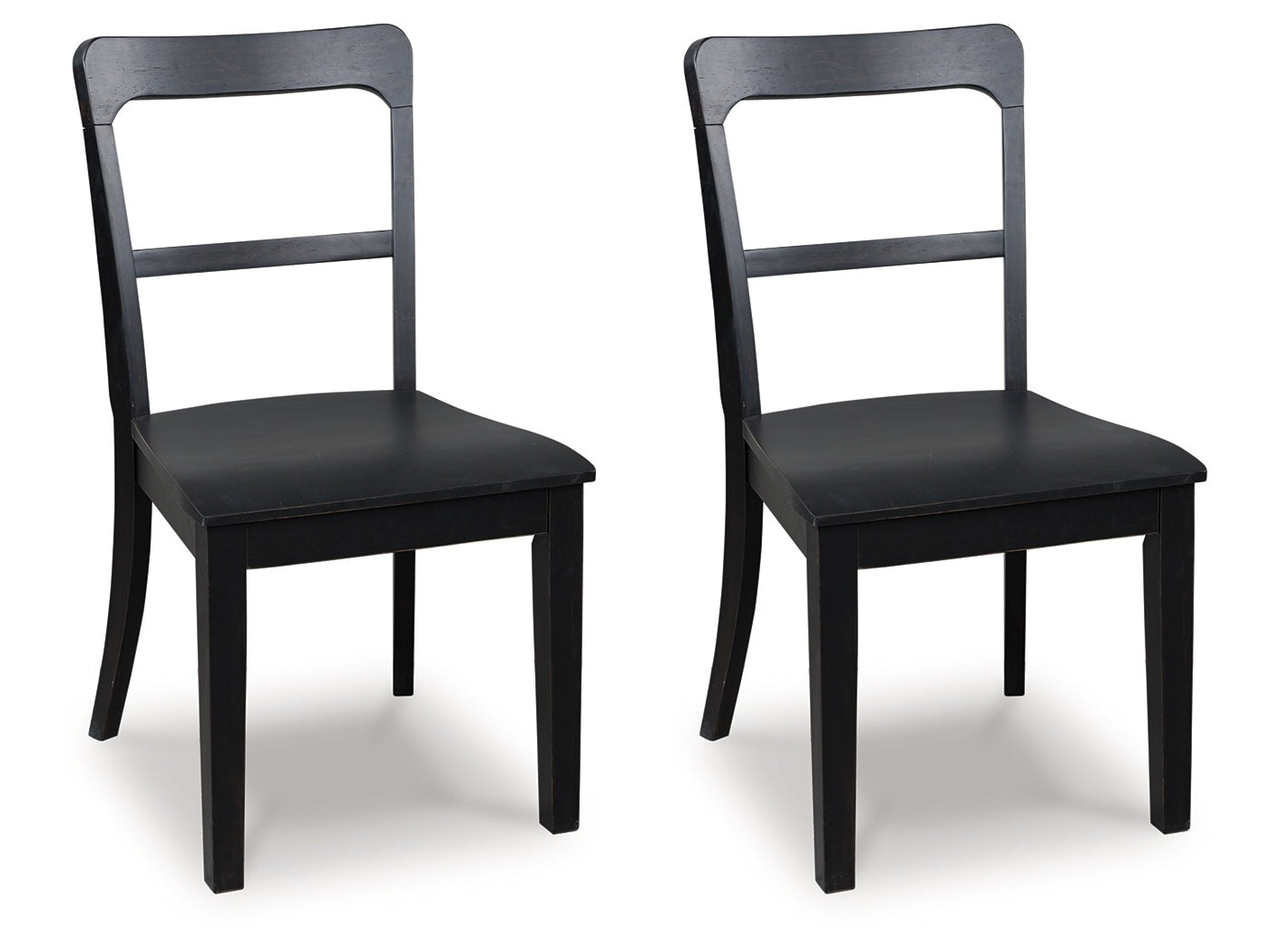 Greddinton Black Dining Upholstered Side Chair (Set of 2) (Online Special Price) - Ornate Home