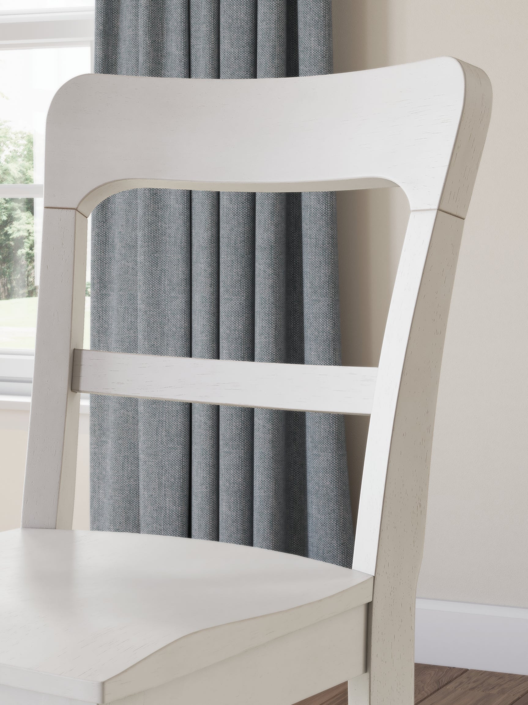 Greddinton Brown/White Counter Height Dining Table and 4 Barstools - Ornate Home