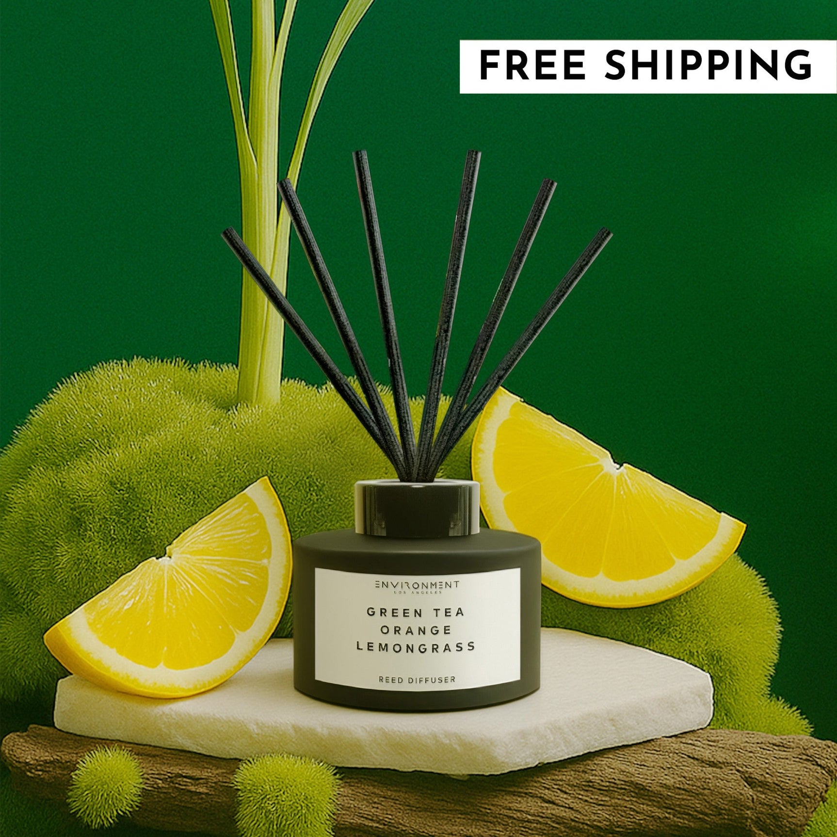 Green Tea | Orange | Lemongrass Diffuser (Inspired by Delano Beach Club Hotel®) - Ornate Home