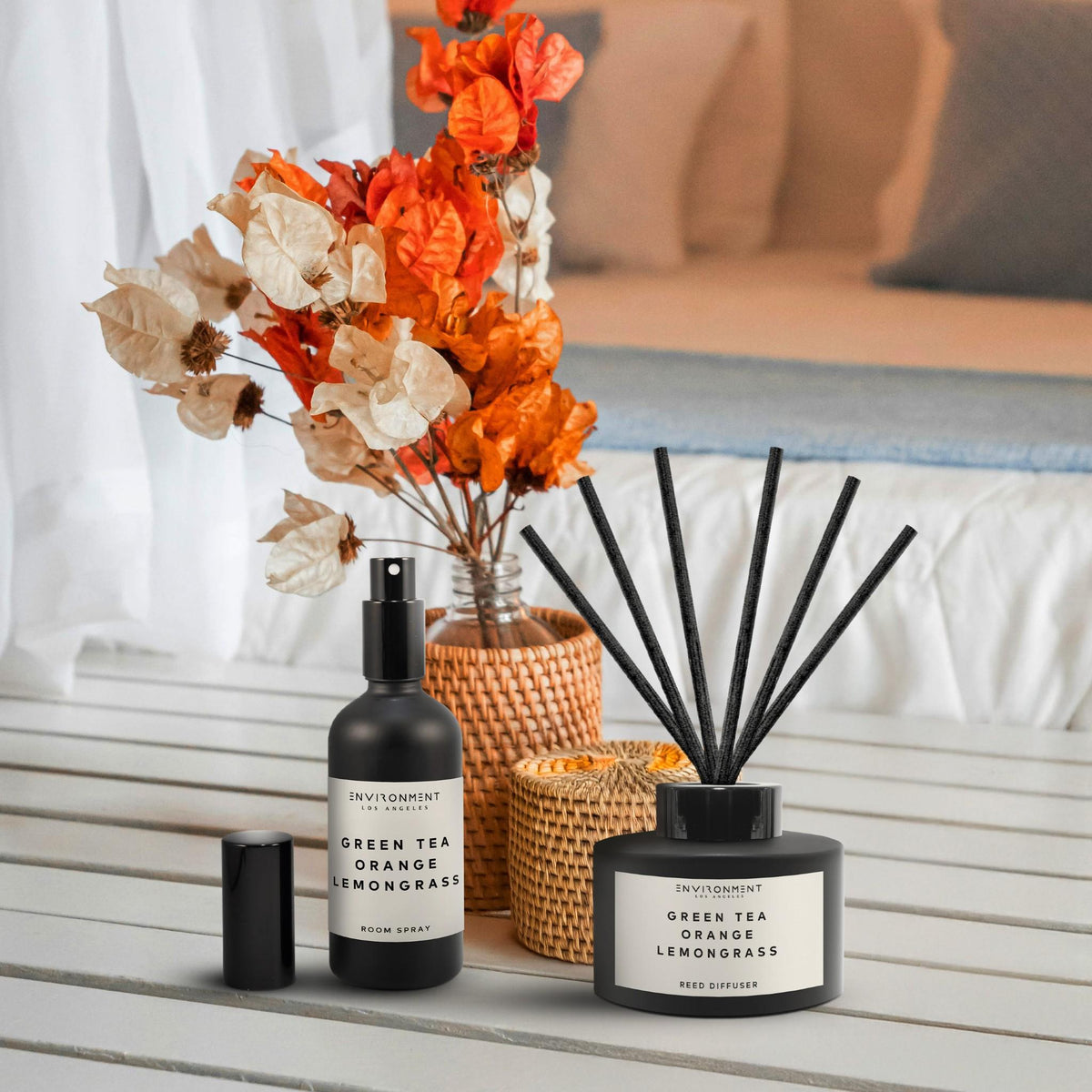 Green Tea | Orange | Lemongrass Diffuser (Inspired by Delano Beach Club Hotel®) - Ornate Home
