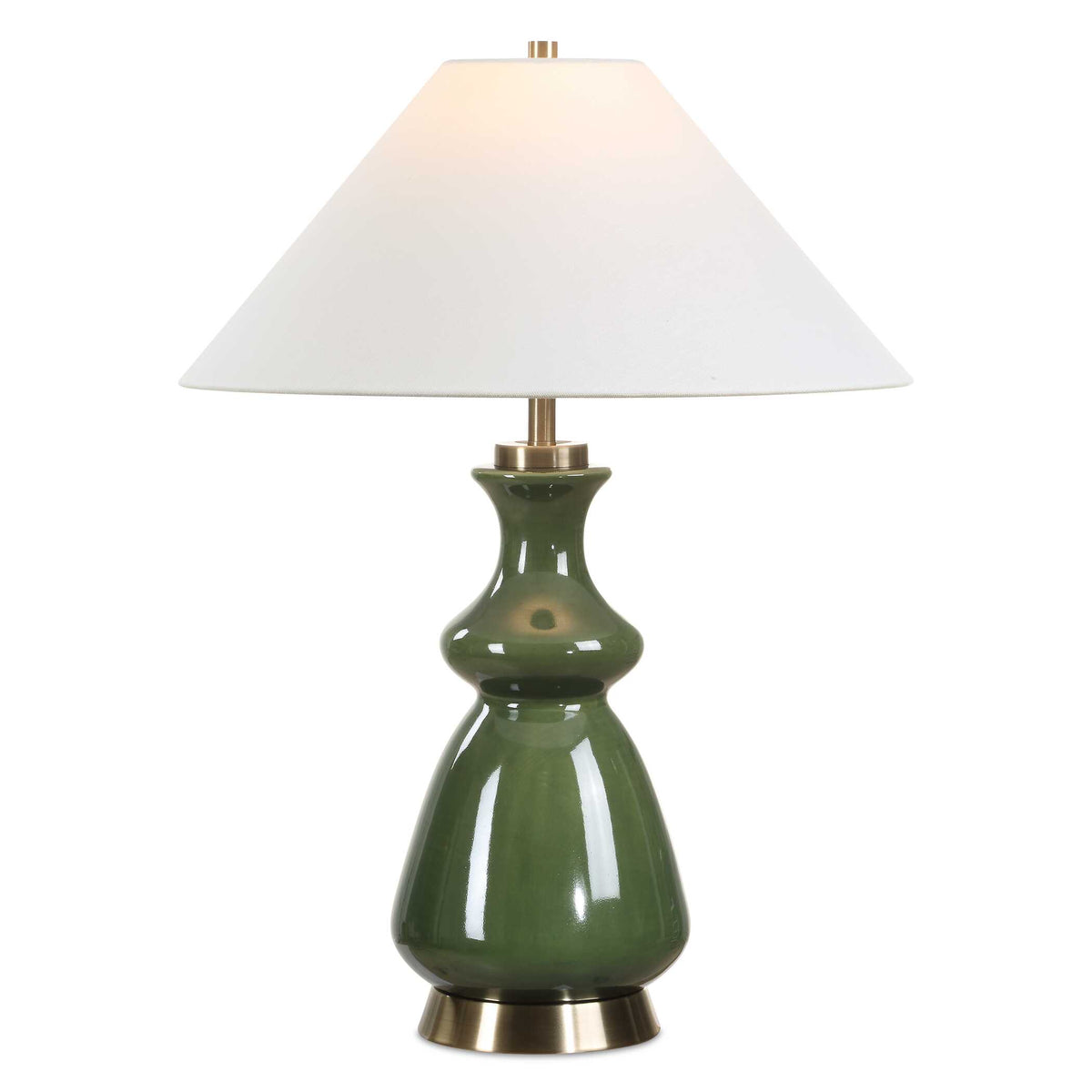Green Thumb Green Table Lamp - Ornate Home
