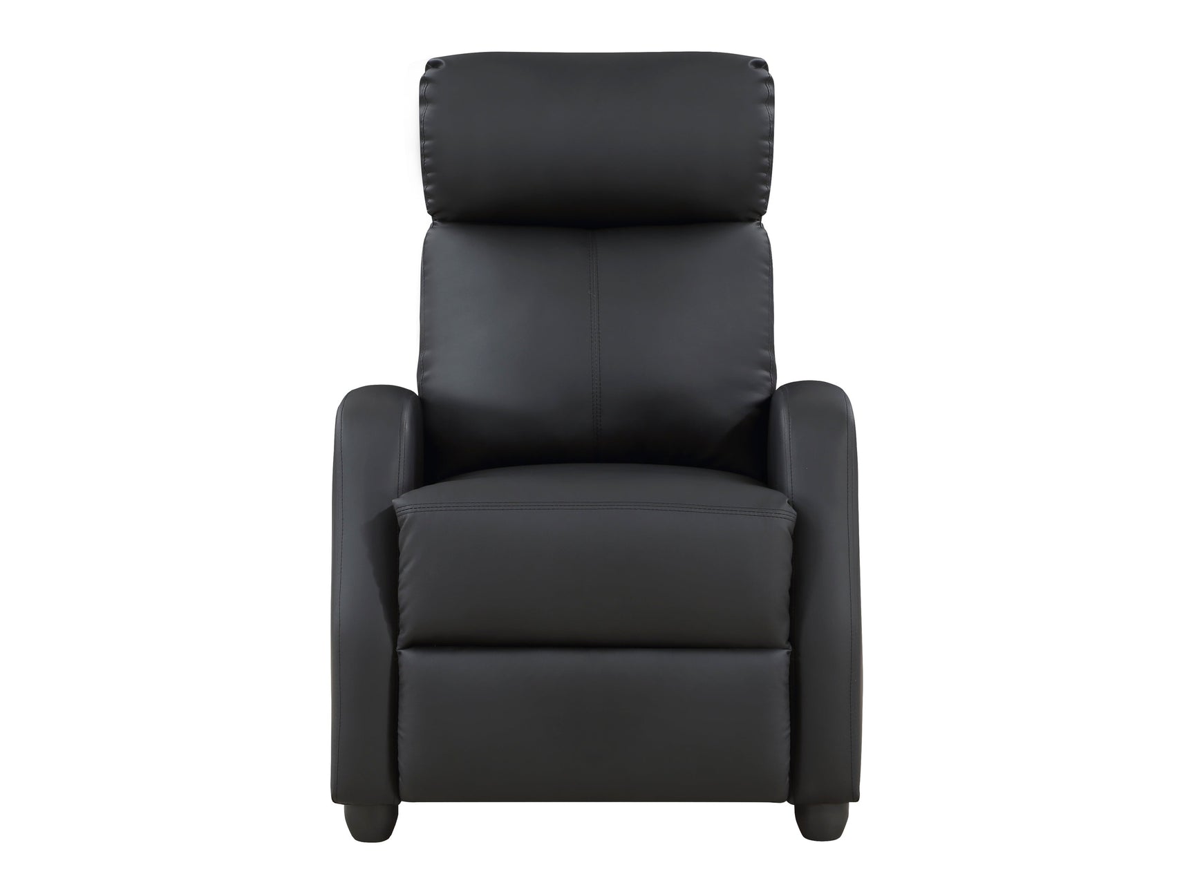 Greenfield Black Reclining Chair - Ornate Home