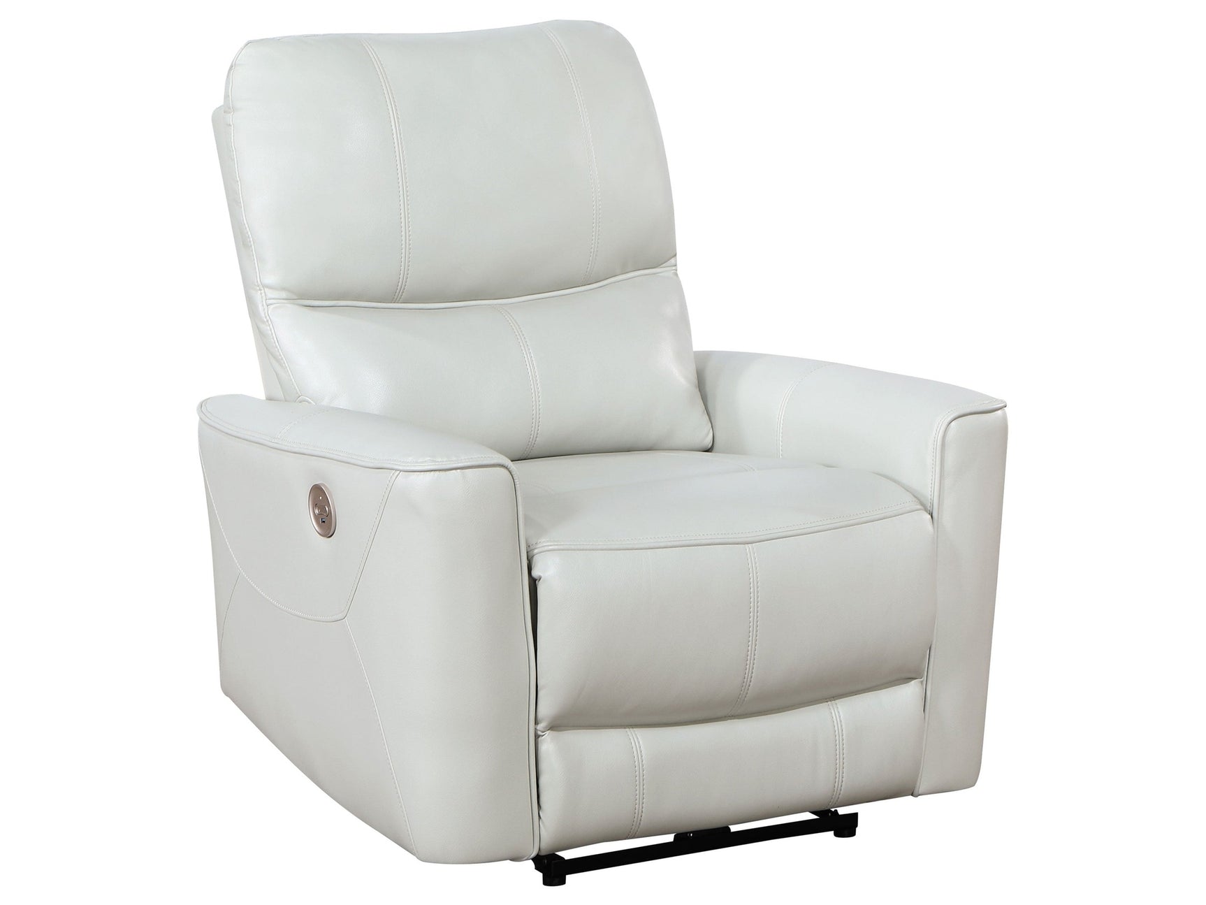 Greenfield Ivory Power Recliner - Ornate Home
