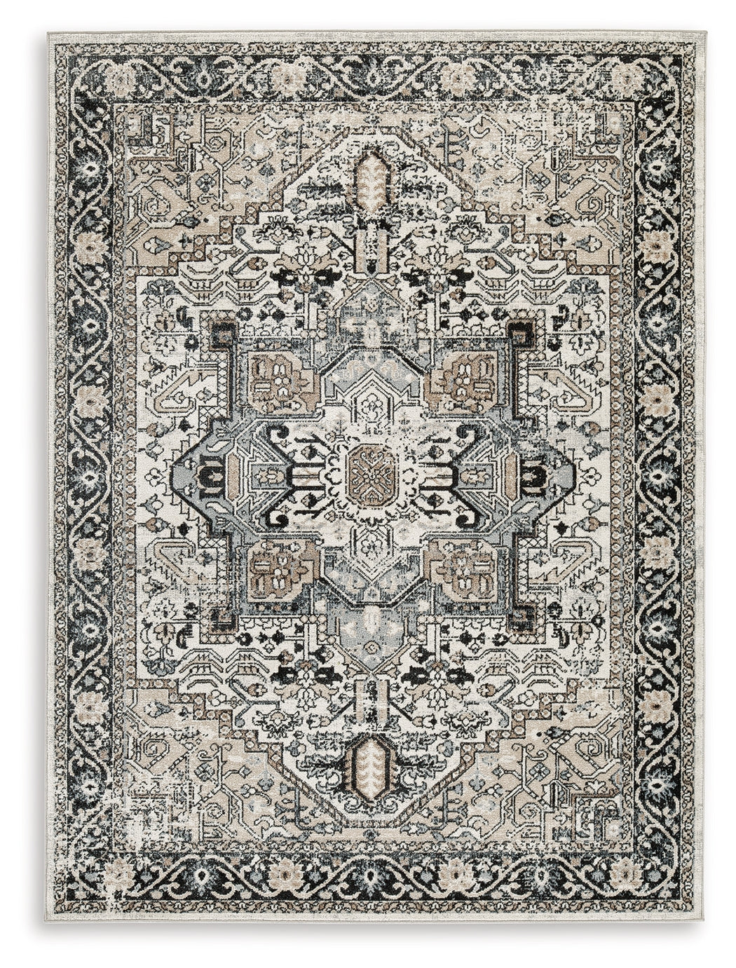 Gregmoore Multi 5'2" x 6'10" Rug - Ornate Home