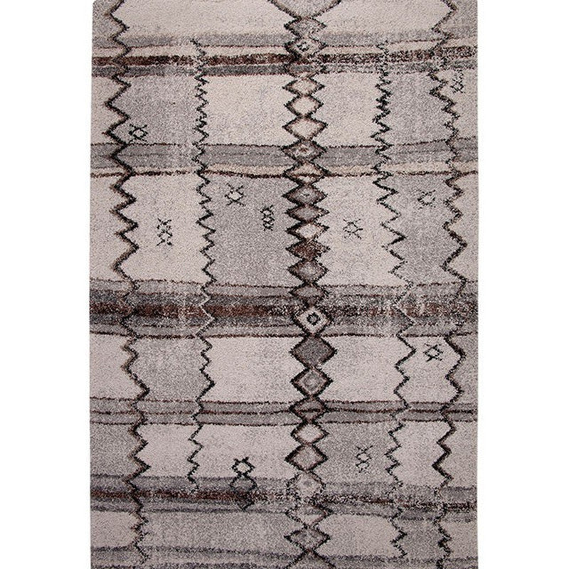Gresford Gray/Black Area Rug - Ornate Home