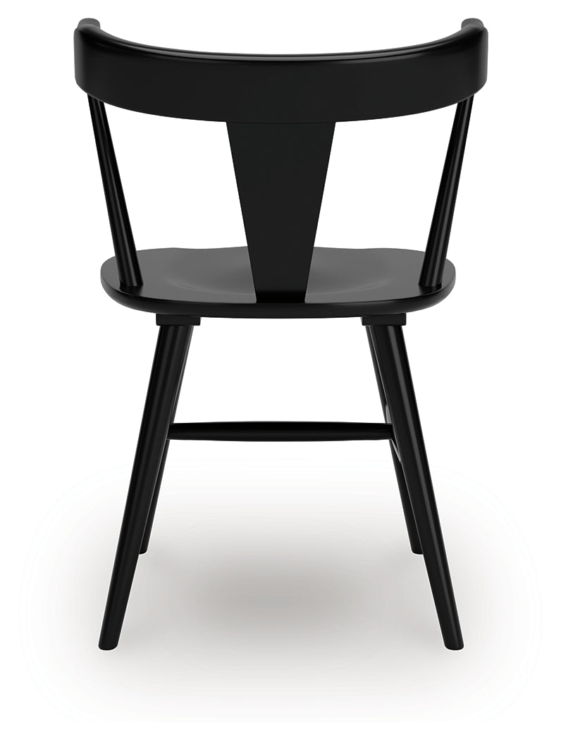 Gretlynn Black Dining Chair (Set of 2) (Online Special Price) - Ornate Home