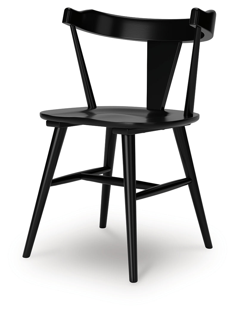 Gretlynn Black Dining Chair (Set of 2) (Online Special Price) - Ornate Home