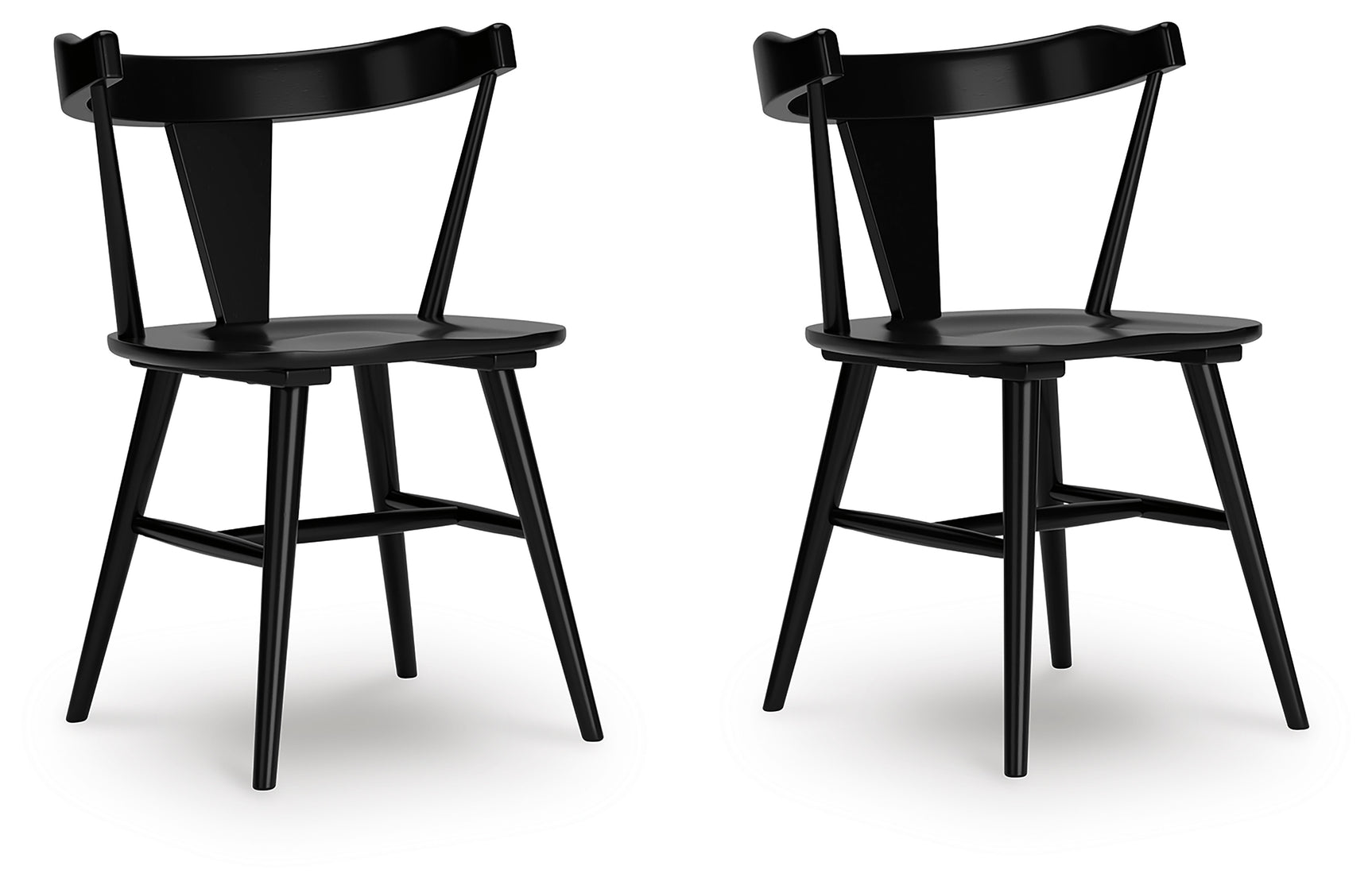 Gretlynn Black Dining Chair (Set of 2) - Ornate Home