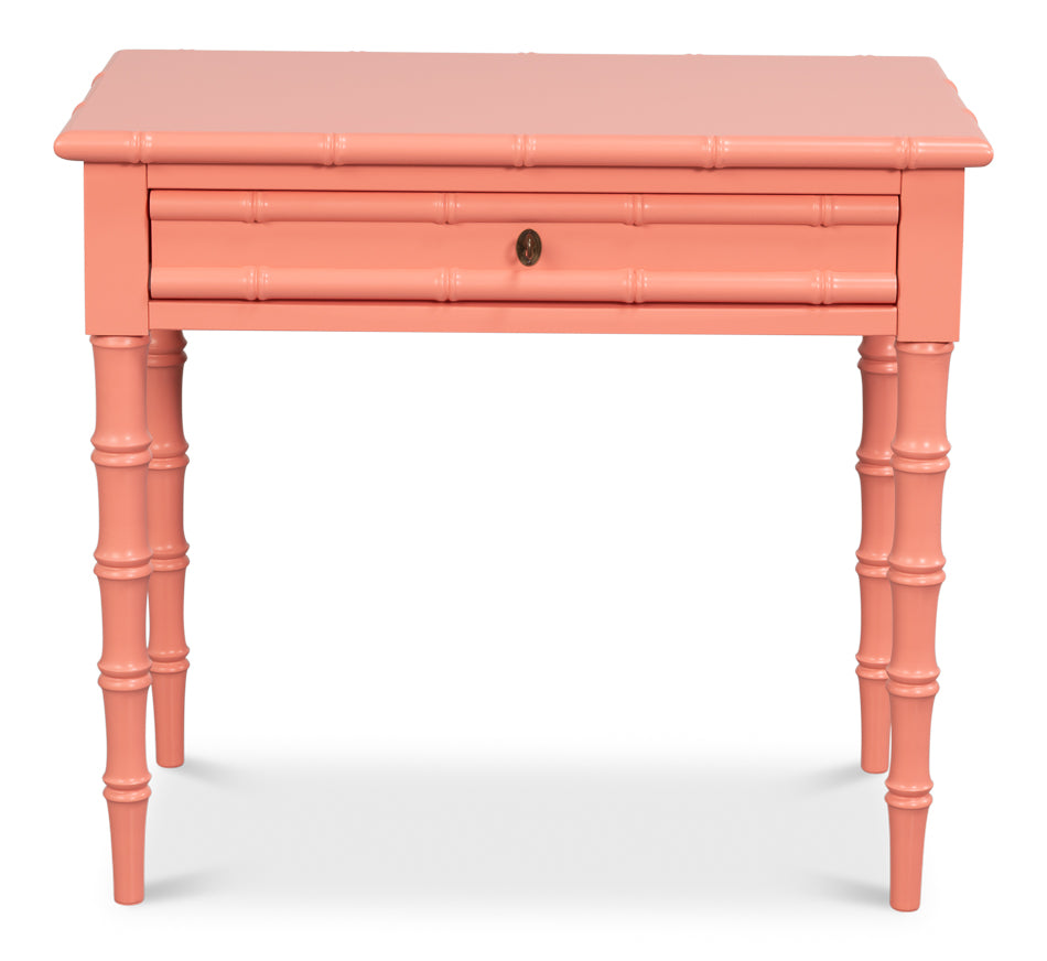 Greve Pink Side Table - Ornate Home