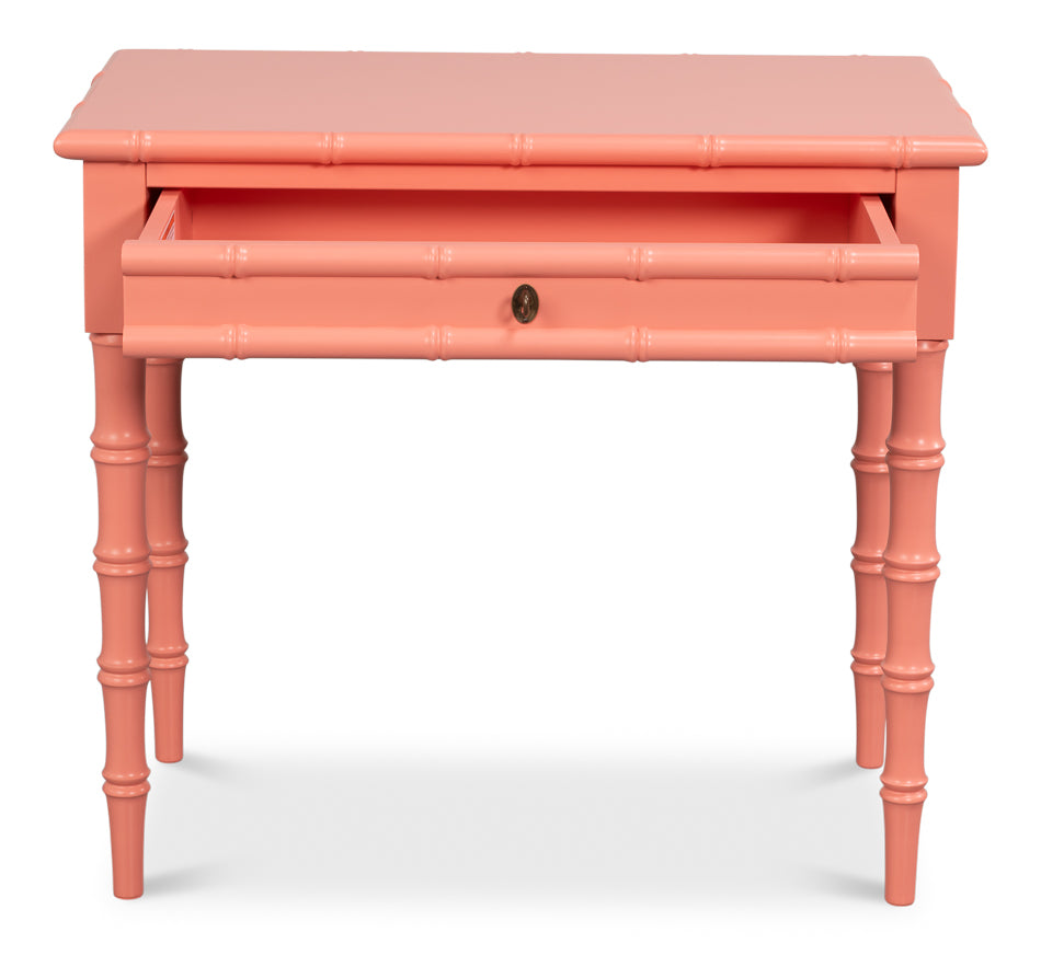 Greve Pink Side Table - Ornate Home