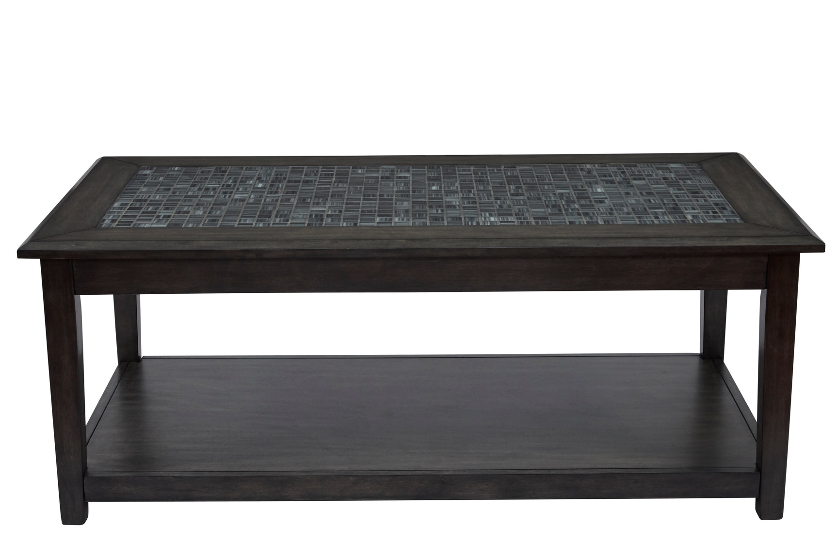 Grey Mosaic Grey Cocktail Table - Ornate Home