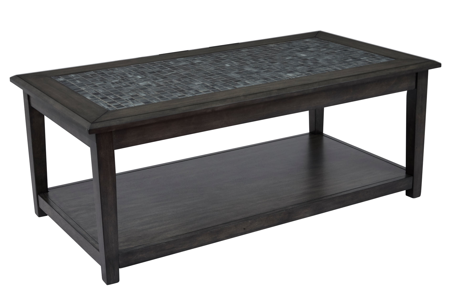 Grey Mosaic Grey Cocktail Table - Ornate Home