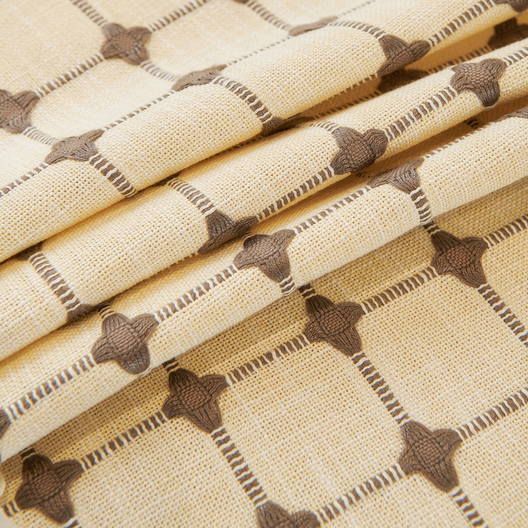 Grid Textured Sofa Cover with Sheer Ruffle Skirt, Pet-Friendly Sofa Throw Slipcover - Ornate Home