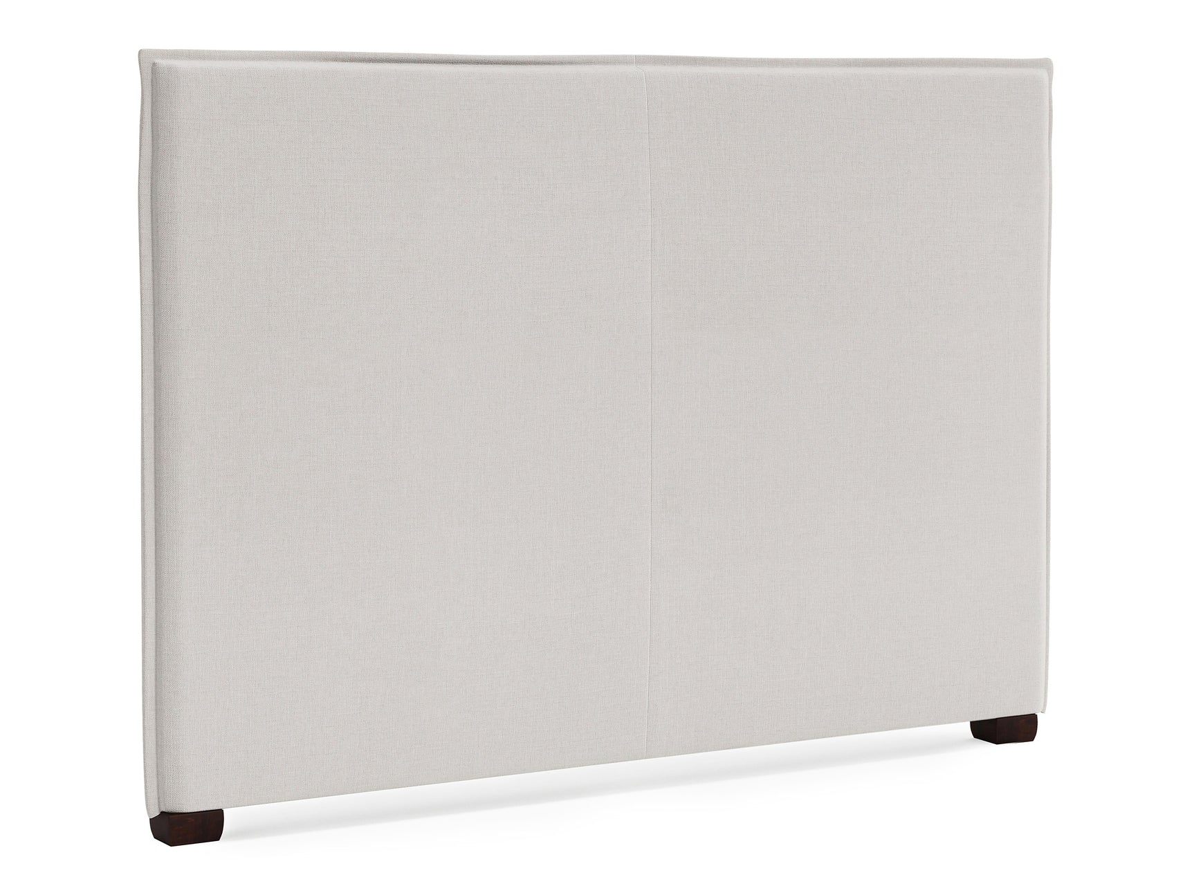 Griffin White/Cream Fabric Headboard King - Ornate Home