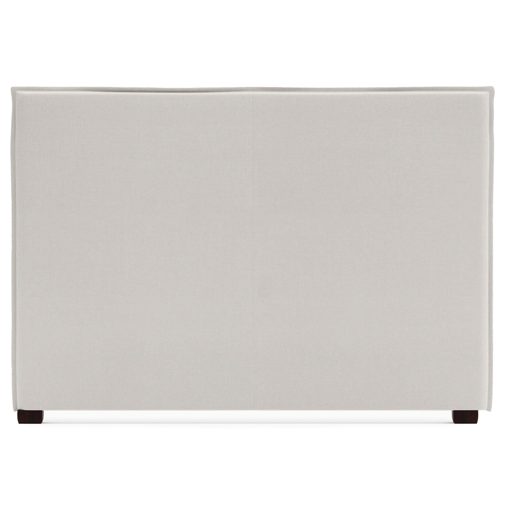 Griffin White/Cream Fabric Headboard King - Ornate Home