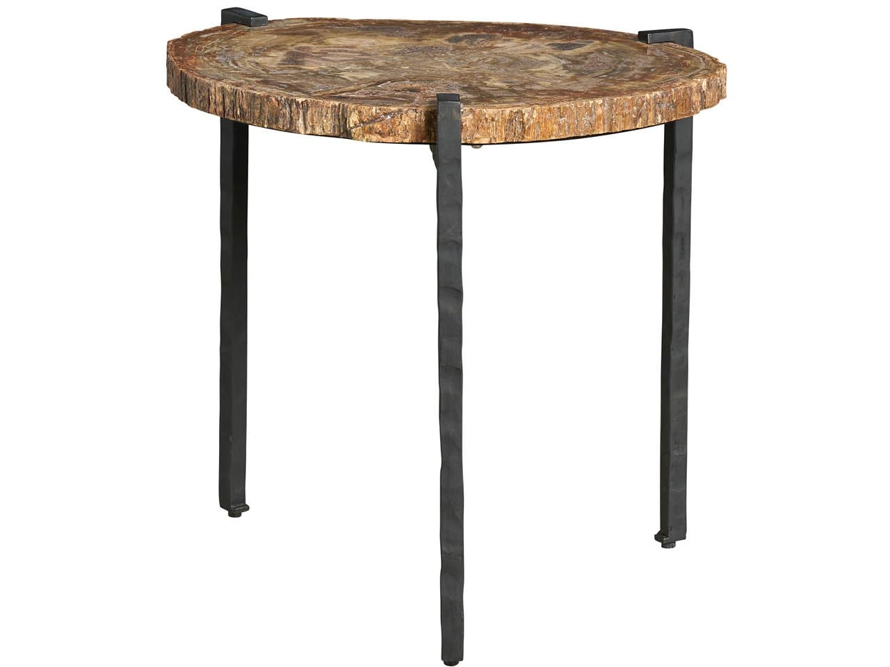 Griffith Park Natural Stone/Aged Bronze Bunching Tables - Ornate Home