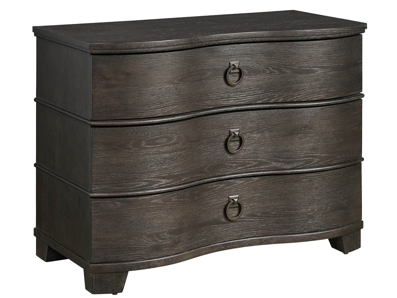 Griffith Park Obsidian Serpentine Chest - Ornate Home