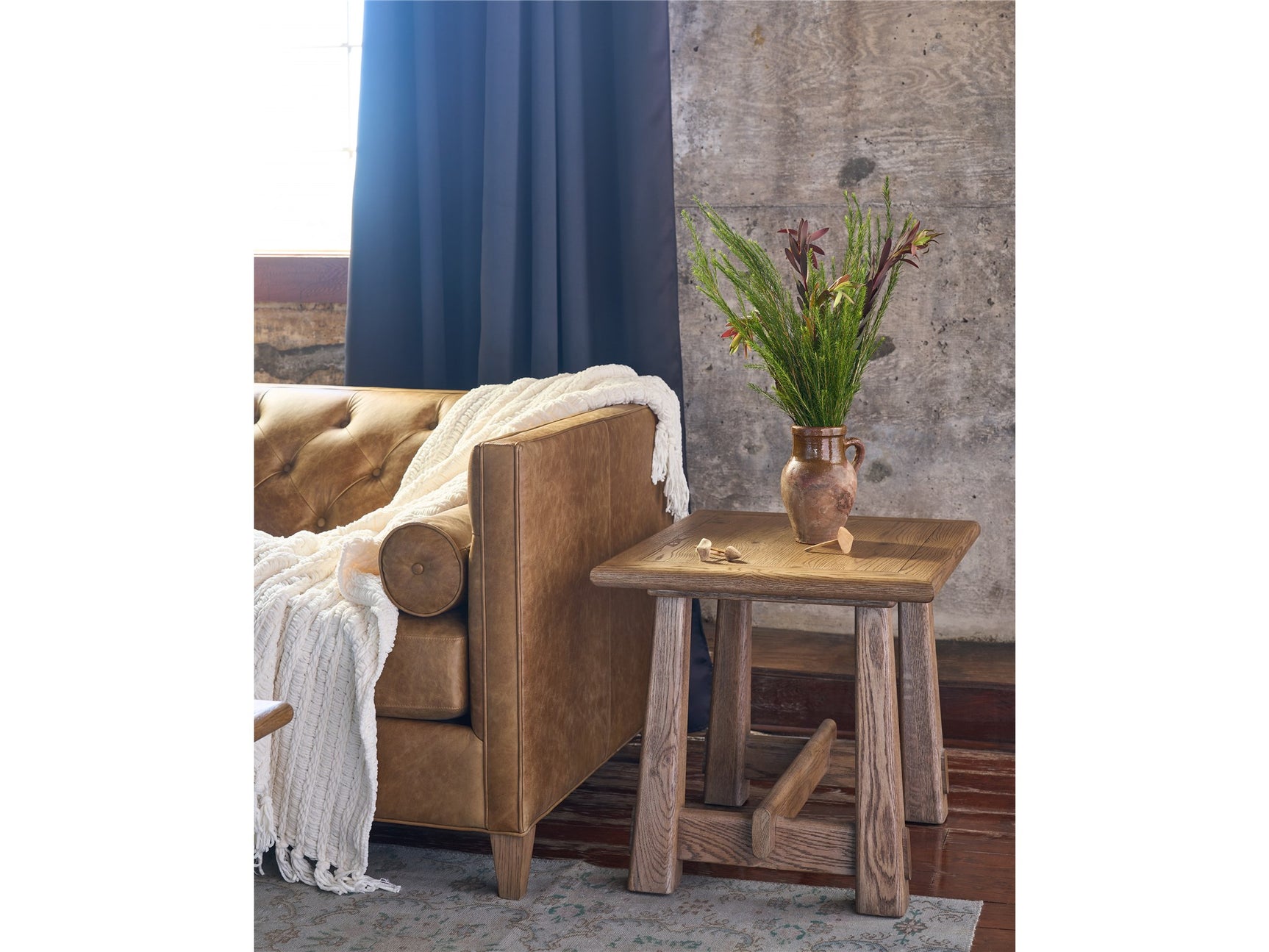 Griffith Park Sienna Rectangular End Table - Ornate Home