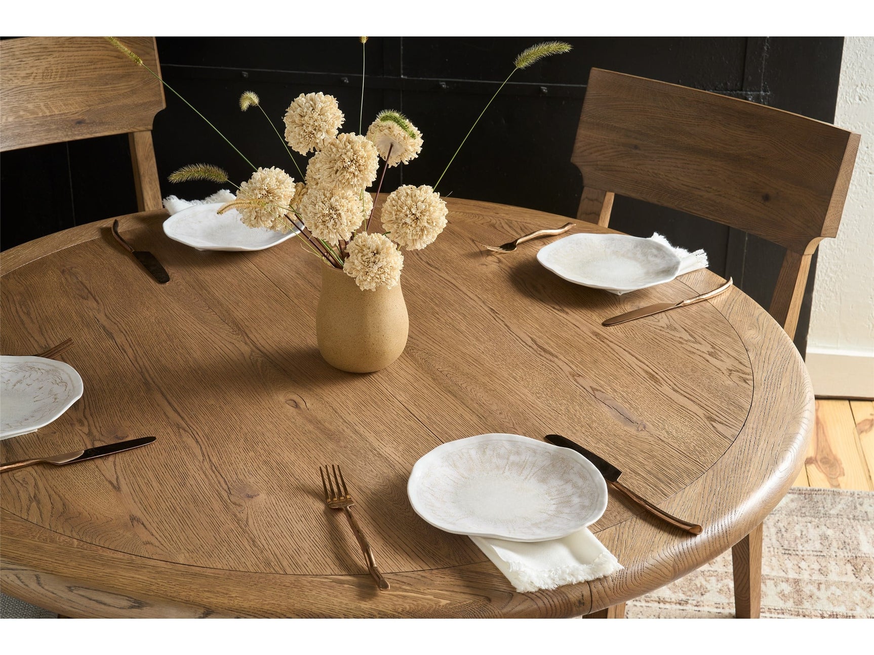 Griffith Park Sienna Round Dining Table - Ornate Home