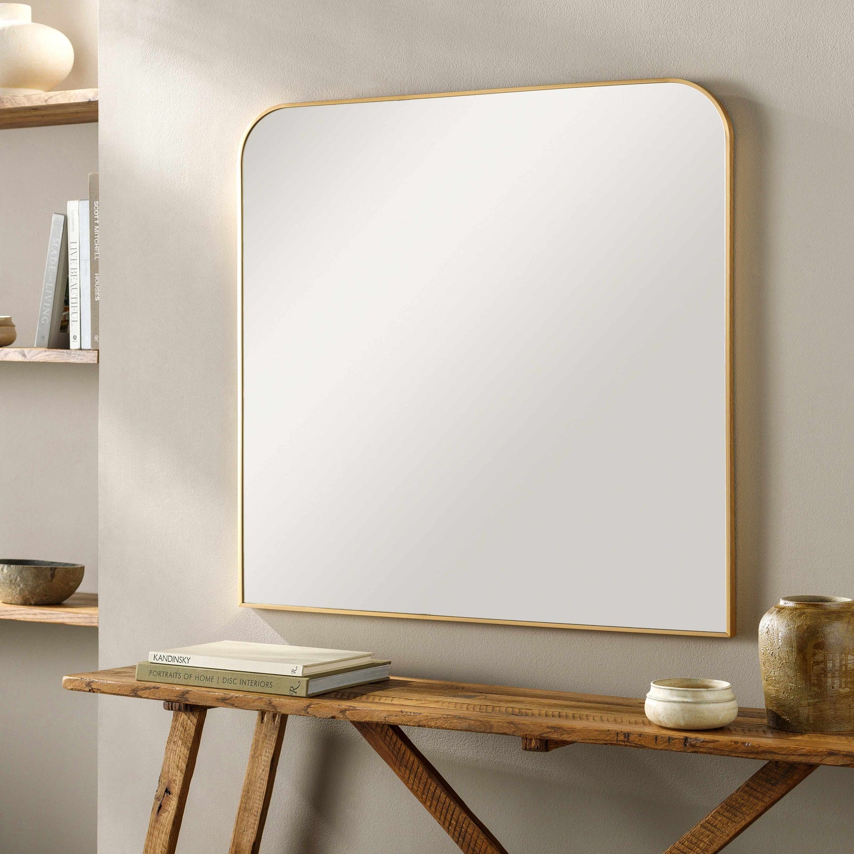 Grimisuat Gold Mirror - Ornate Home