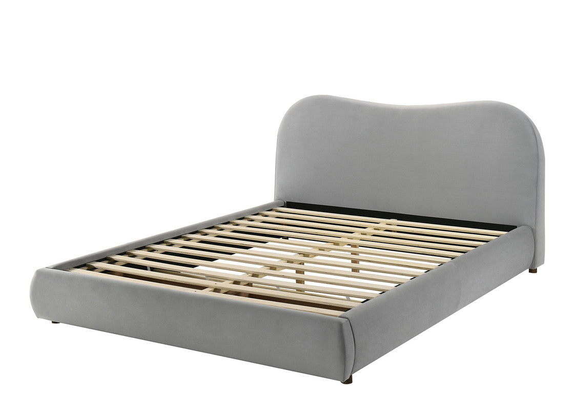 Grimsby Light Gray Queen Bed - Ornate Home