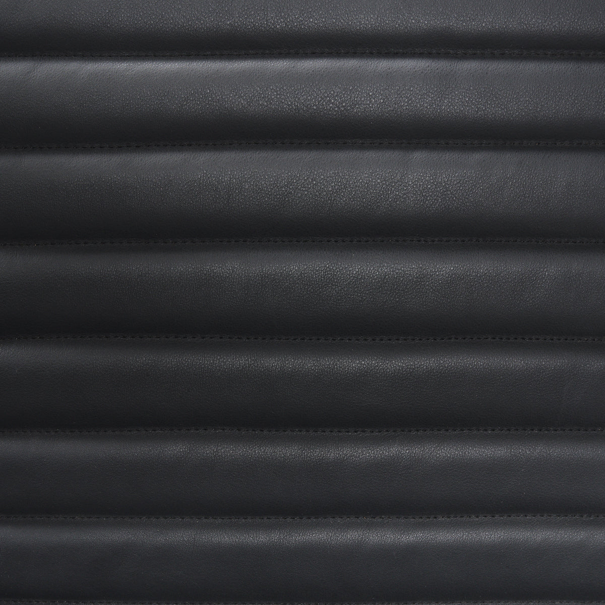 Grosjean Black Leather Accent Chair - Ornate Home
