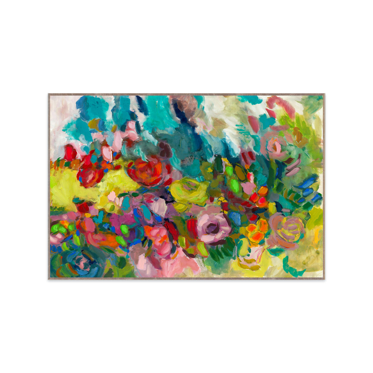 Ground Breaking Multicolor Painting by Buddy Whitlock - Ornate Home