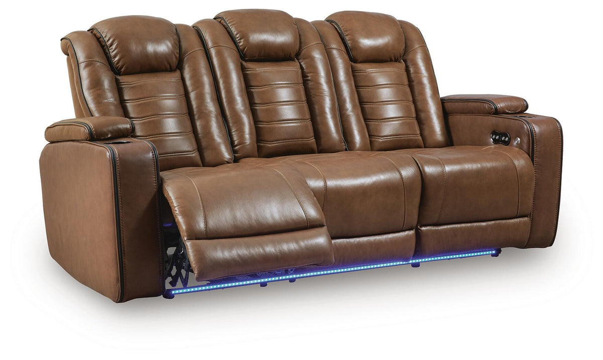 Gruaro Amber Power Reclining Sofa (Online Special Price) - Ornate Home