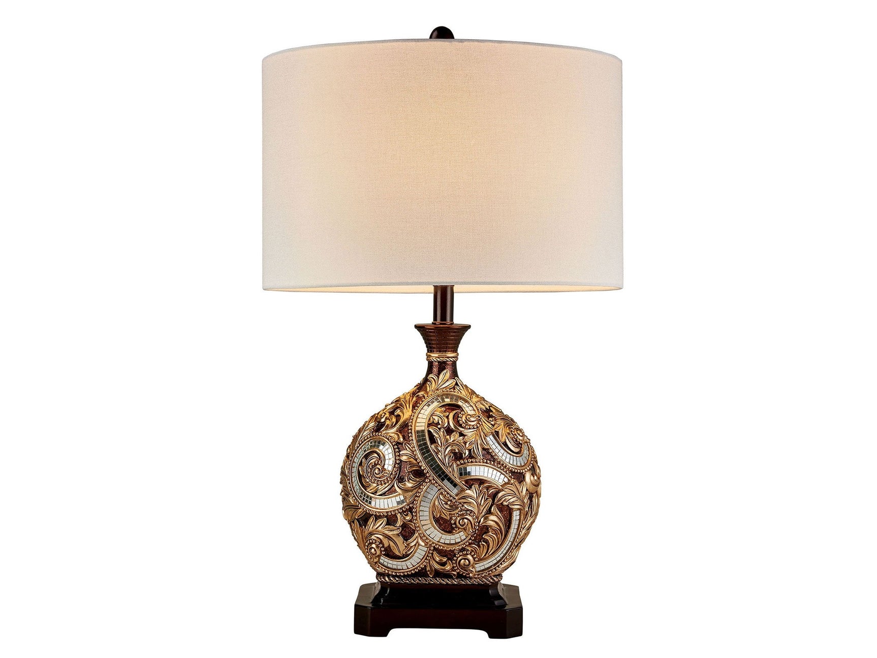 Guadalupe Gold/Brown Table Lamp - Ornate Home