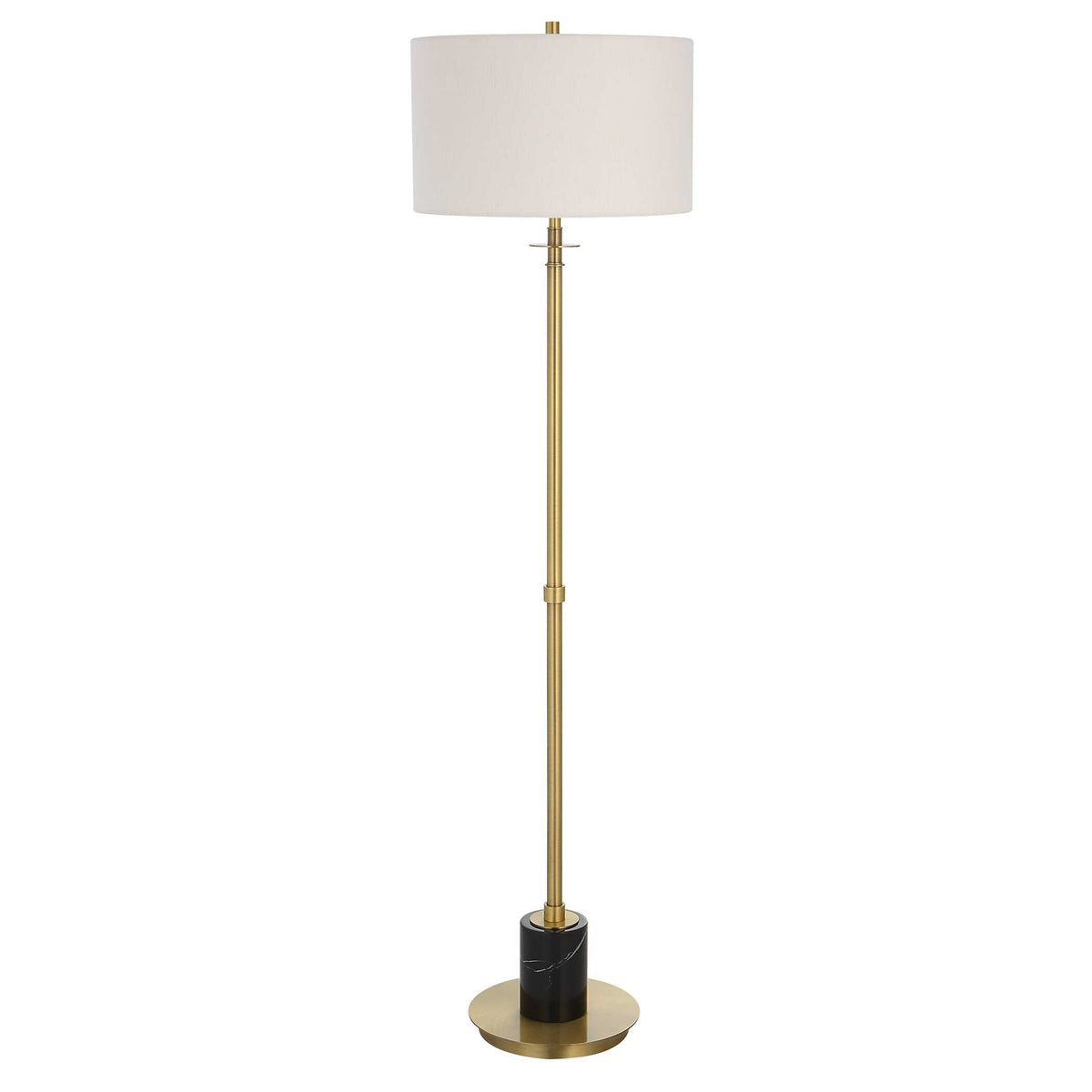 Guard Brass Floor Lamp - Ornate Home
