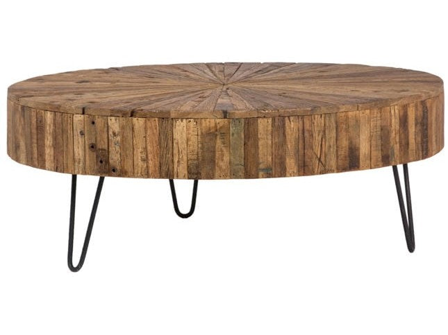 Guidan Antique Brown Coffee Table - Ornate Home